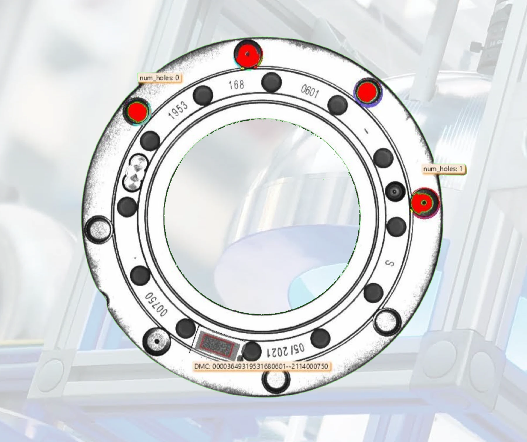 Typunterscheidung kleine Metallrollen