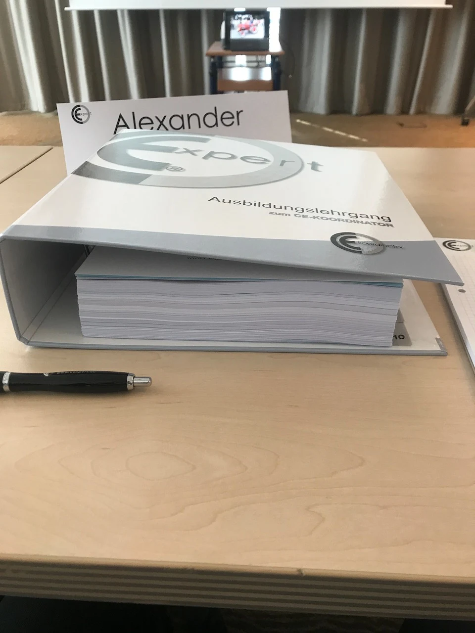09.05.2017 - Weiterbildung CE Koordinator