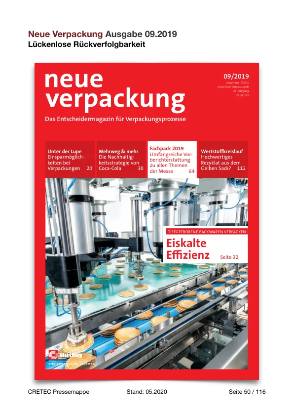 Erste PDF-Seite: neue verpackung - Effizientes ID-Qualitätsmanagement