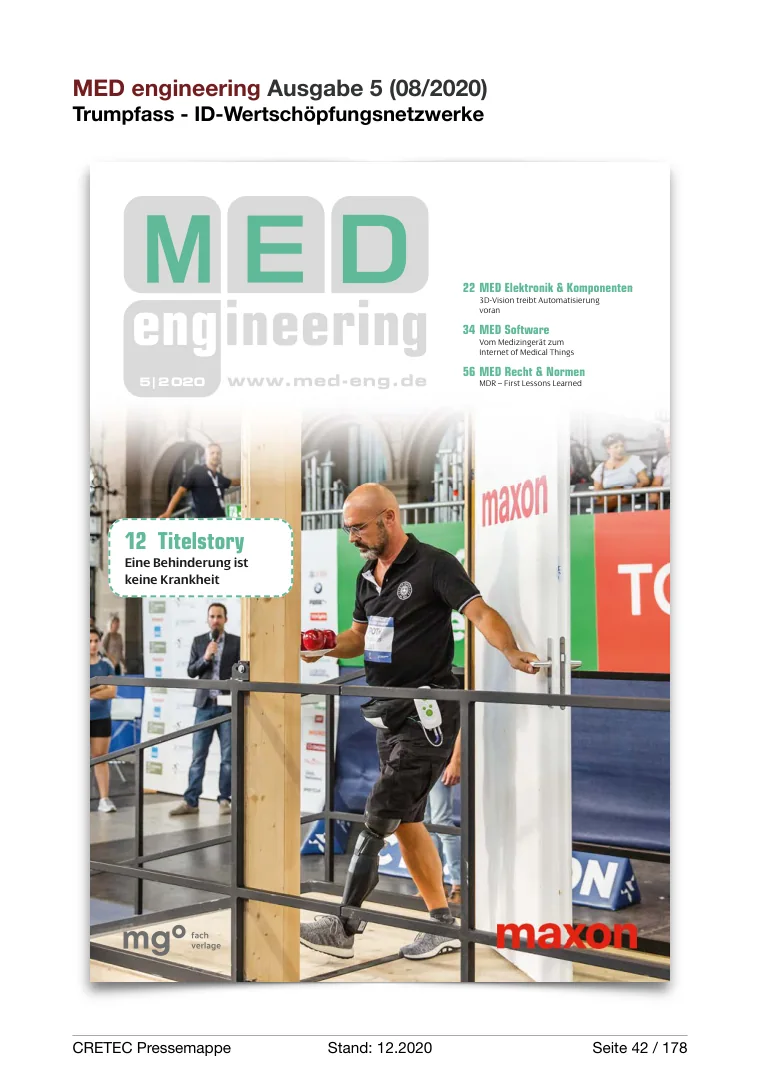 Erste PDF-Seite: MED engineering - Trumpfass - ID-Wertschöpfungsnetzwerke