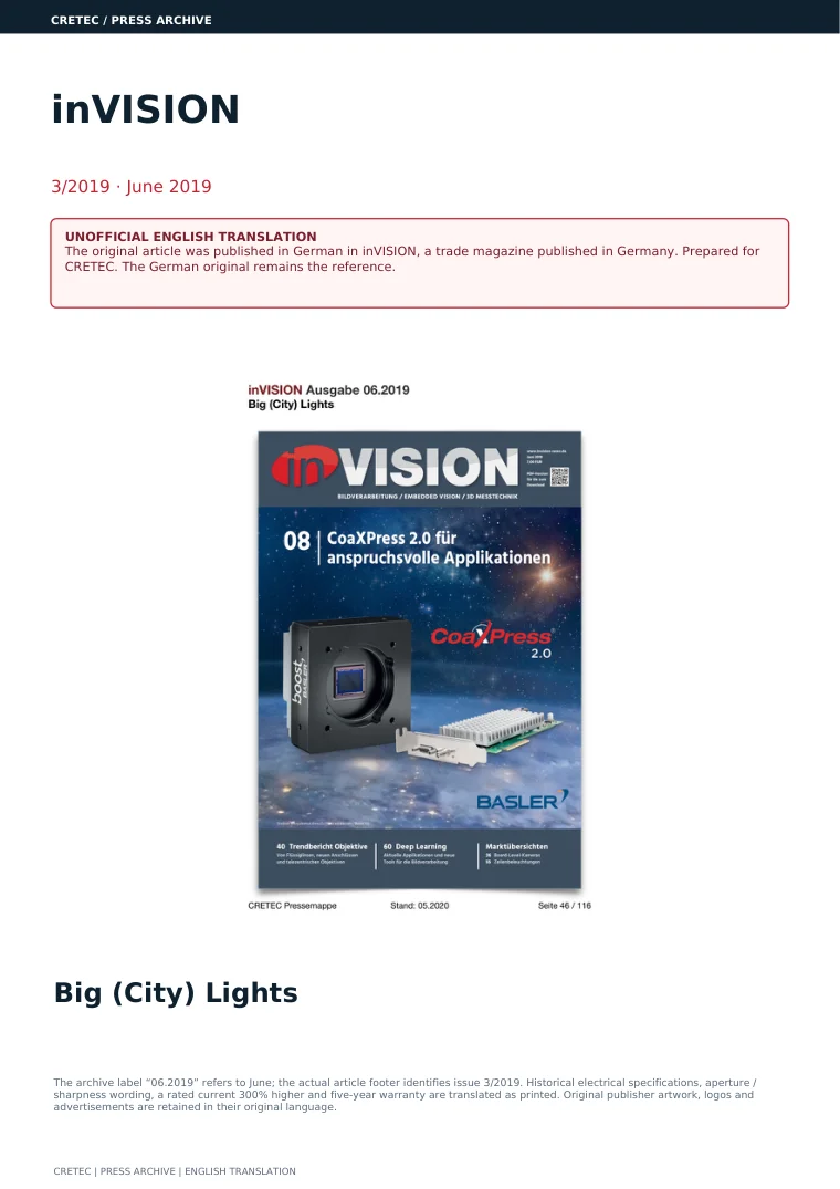 الصفحة الأولى PDF: inVISION - Big (City) Lights
