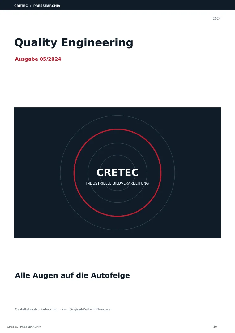 Erste PDF-Seite: Alle Augen auf die Autofelge