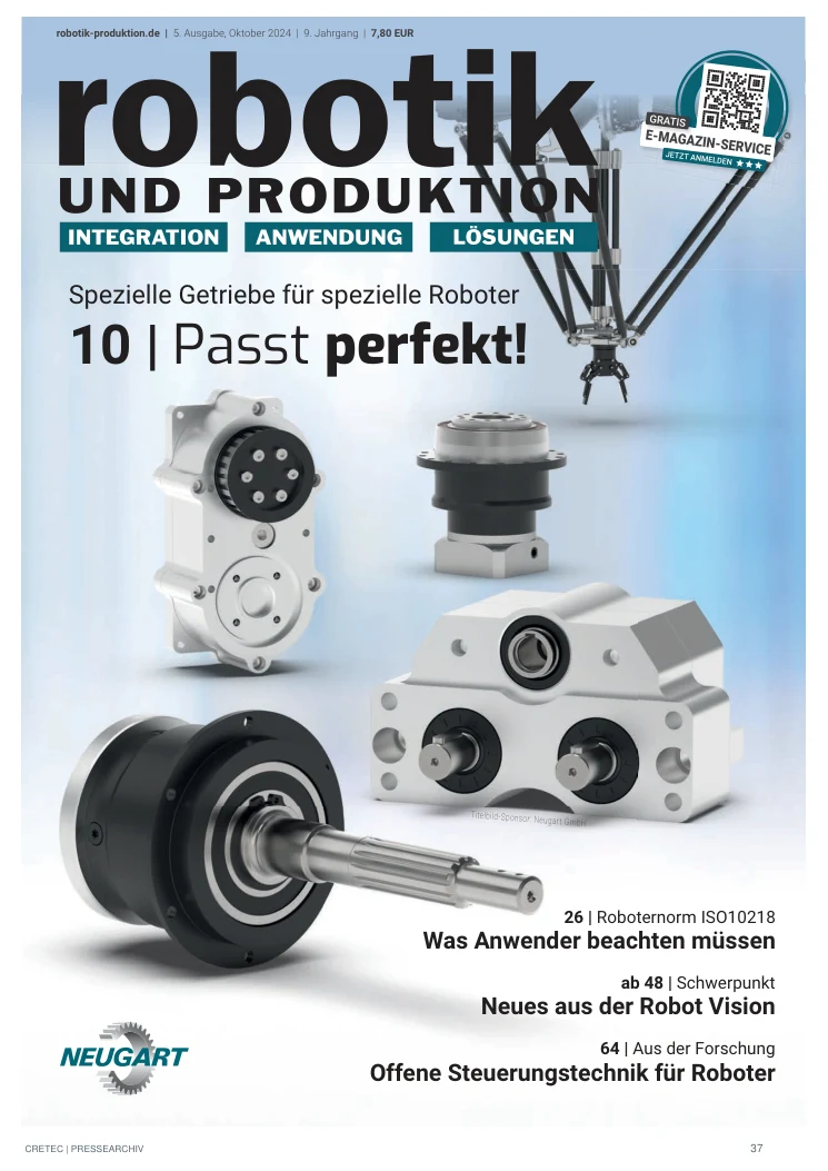 Cover / Archivdeckblatt: Baukastensystem mit hoher Flexibilität